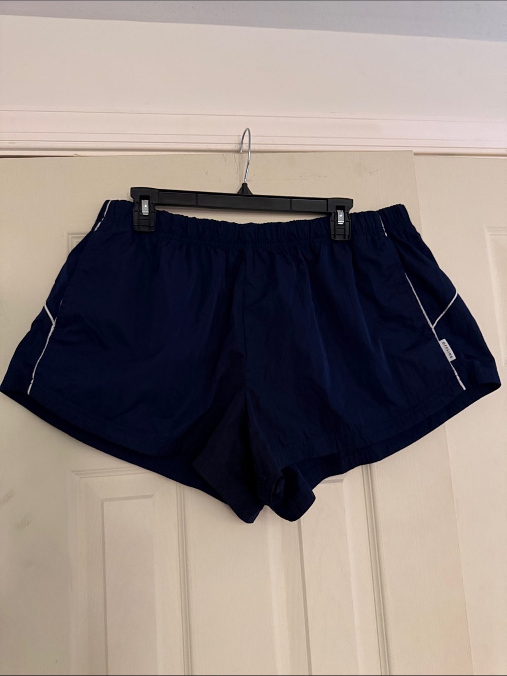 Aerie Offline Navy Blue Track Shorts